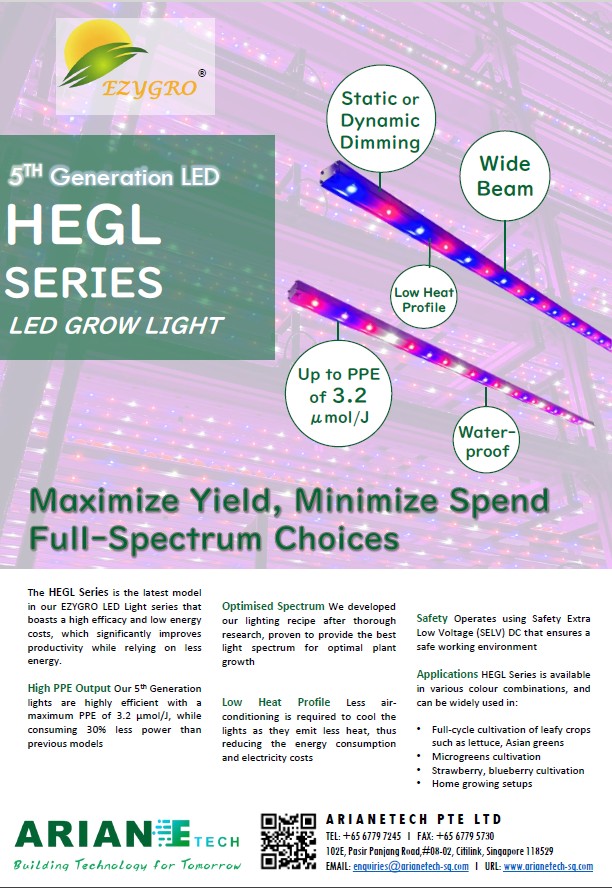 EZYGRO Precision LED Growth Light _All Types_- HEGL Series - G5 - 1